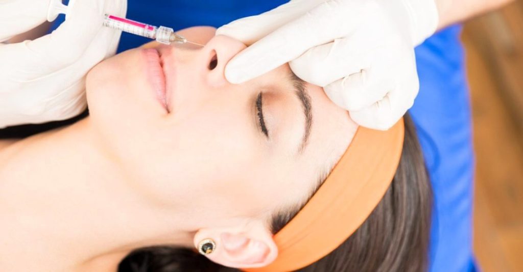 Rhinofiller - injextion de produit pour le nez
