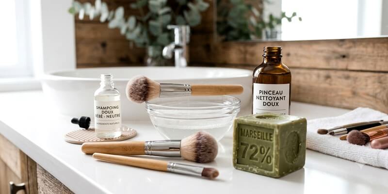 Produits pour nettoyer un pinceau